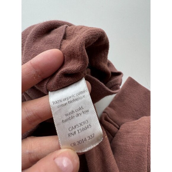 Kids' MINI MIOCHE Brown Cotton Jersey Mod Joggers Sweatpants, Size 9/10 - Picture 12 of 13